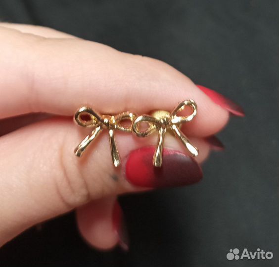 Серьги гвоздики в ассортименте