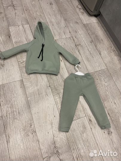 Костюм из футера с начесом