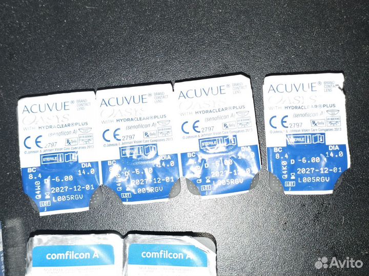 Линзы контактные acuvue oasys двухнедельные