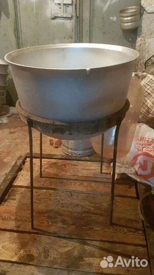 Таз алюминиевый