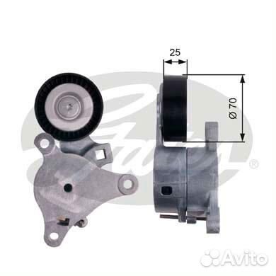 Ролик приводного ремня Citroen. Peugeot 1.8i-2.0i
