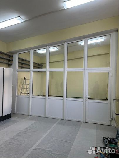 Окна пластиковые, остекление