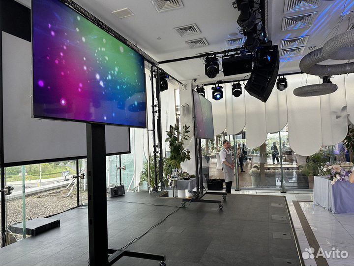 Аренда телевизора 65 дюймов на мероприятие