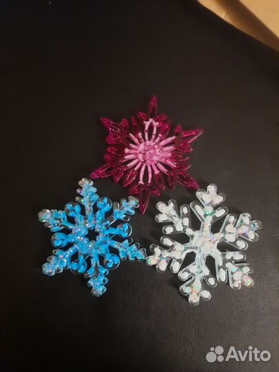 Набор елочных игрушек ручная работа