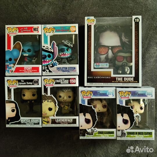 Оригинальные фигурки Funko Pop (сет 6)