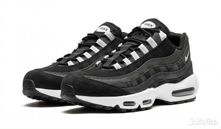 Nike air max 95 black white новые