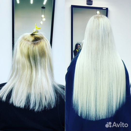 Модель на наращивание волос