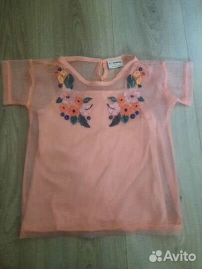 Футболки блузки пакетом на девочку