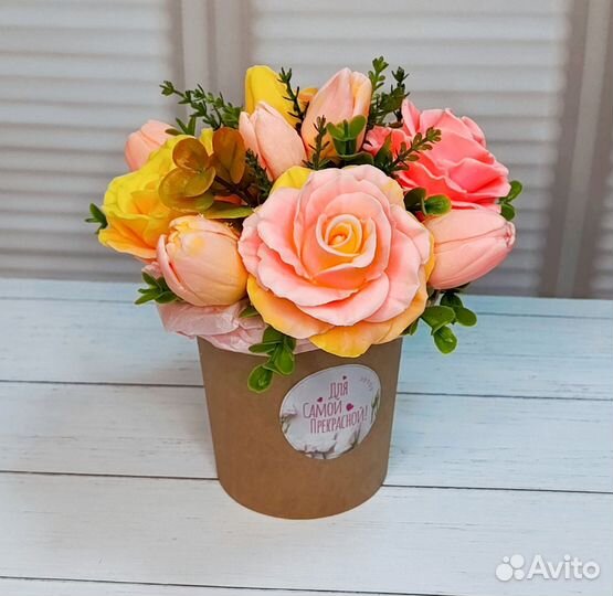 Мыло ручной работы 8 марта