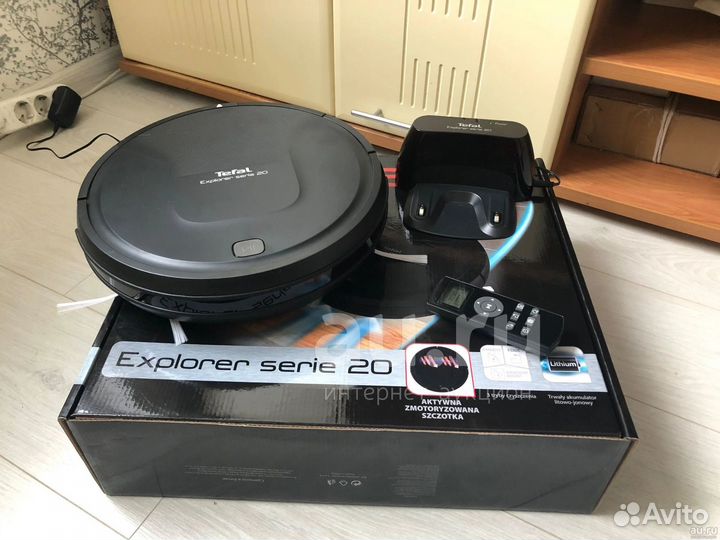 Робот пылесос tefal explorer serie 20
