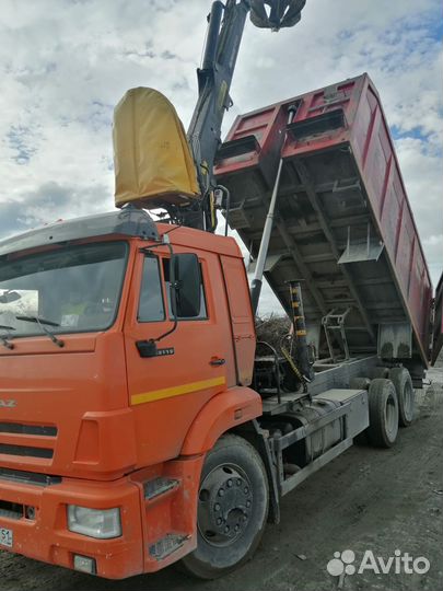 КамАЗ 65115 с КМУ, 2020