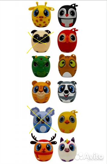 Детская bluetooth мини колонка (брелок)