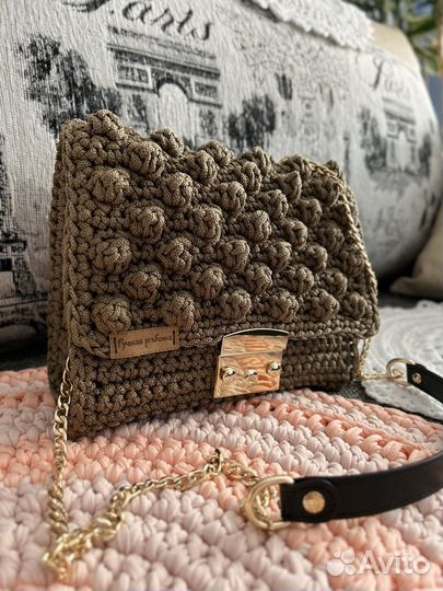 Сумка женская вязаная