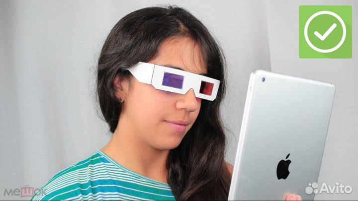 Анаглифные стерео 3D очки (3д очки)