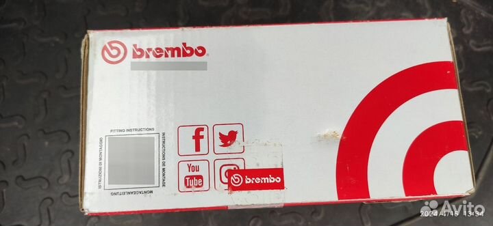 Тормозные колодки передние skoda Octavia