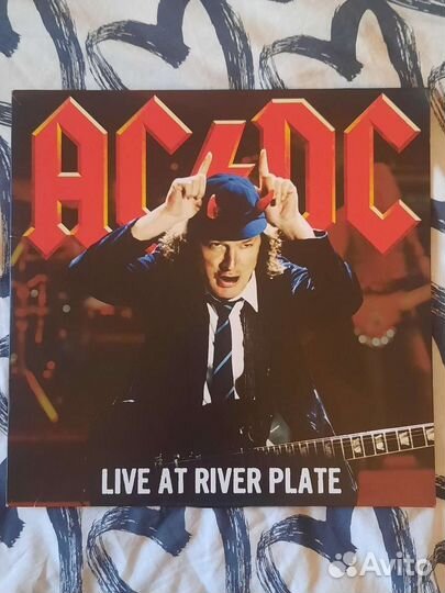 AC DC-Live AT River Plate 3 пластинки винил рок