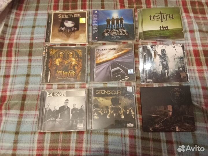 Megadeth,Korn, Slayer, Dream Theatre и другие CD