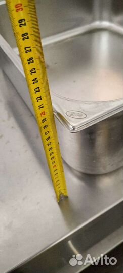 Гастроемкость 2/1 нерж