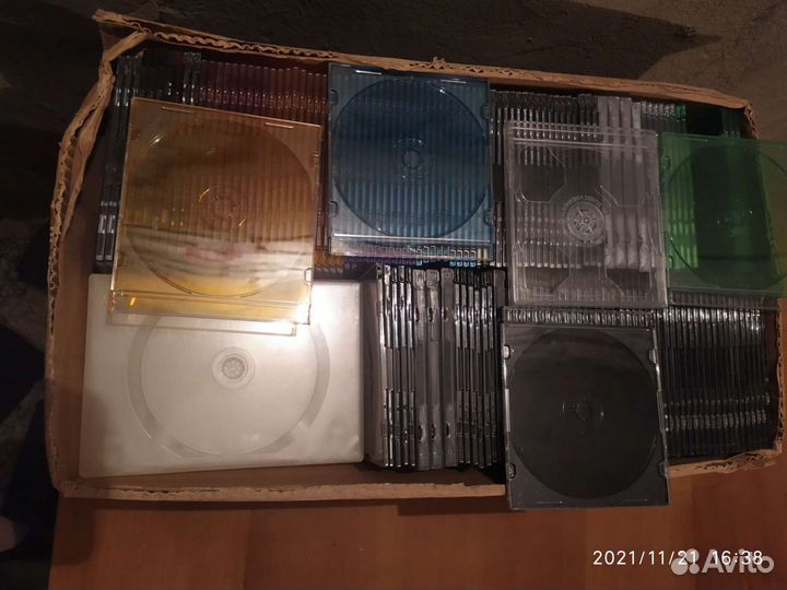 Боксы для cd dvd дисков новые
