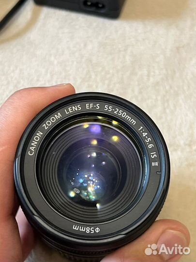 Зеркальный фотоаппарат canon eos 600d kit 18 55 ii