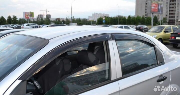 Дефлектора на окна aveo t250, zaz vida