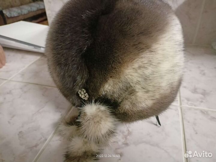 Шапка зимняя меховая женская