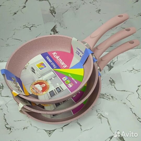 Набор сковородок 4 штуки