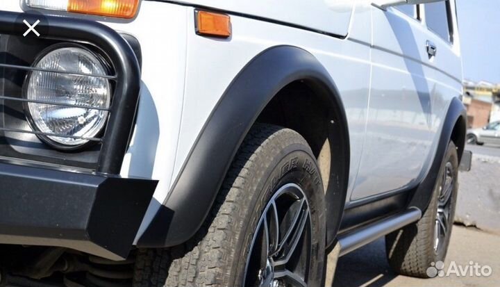 Расширители арок Нива 2121 (без сверления)