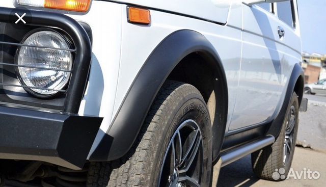 Расширители арок Нива 2121 (без сверления)