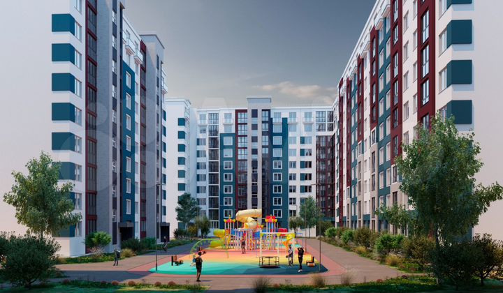 2-к. квартира, 62,1 м², 5/10 эт.