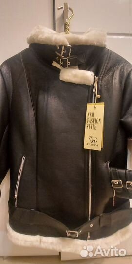 Дубленка авиатор пилот натуральный Турция