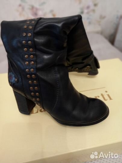 Сапоги женские натуральная кожа 37