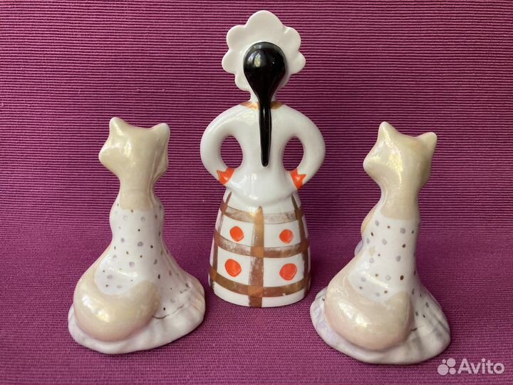 Фарфоровые статуэтки СССР лфз дулево