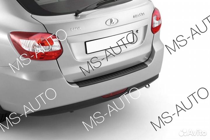 Защитная накаладка на задний бампер