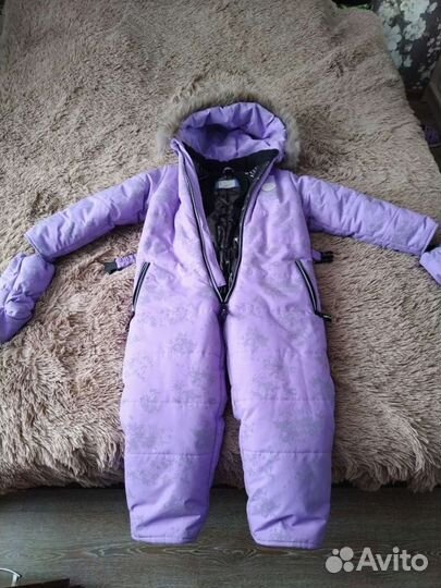 Зимний комбинезон для девочки