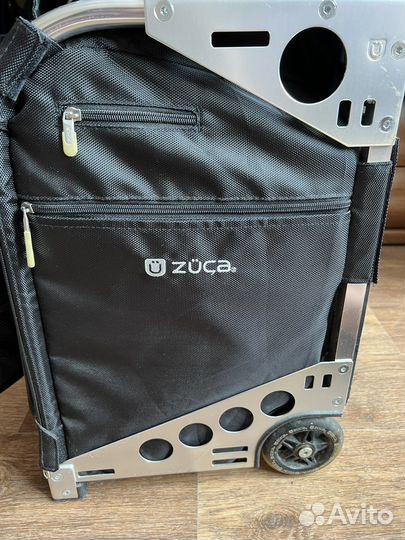 Сумка zuca pro artist black & silver