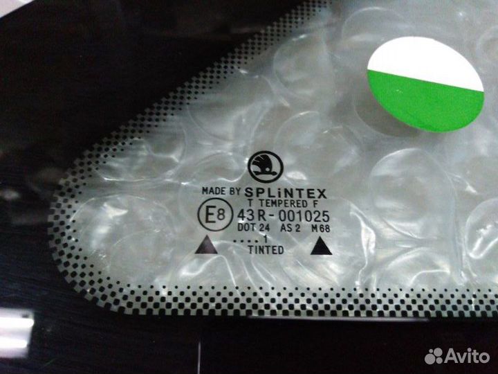 Стекло кузова заднее правое Skoda Felicia комби