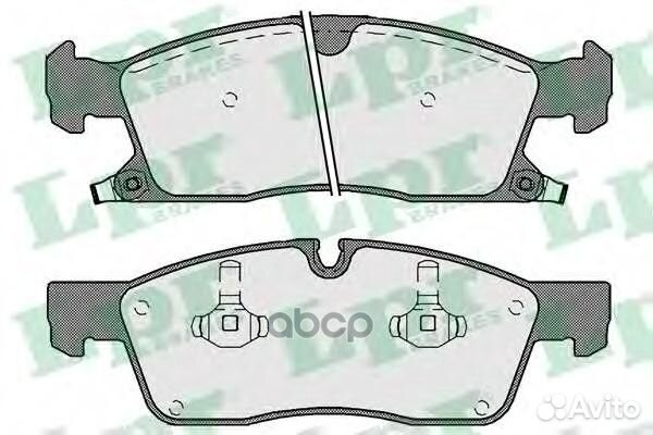 05P1745 Колодки тормозные jeep grand cherokee I