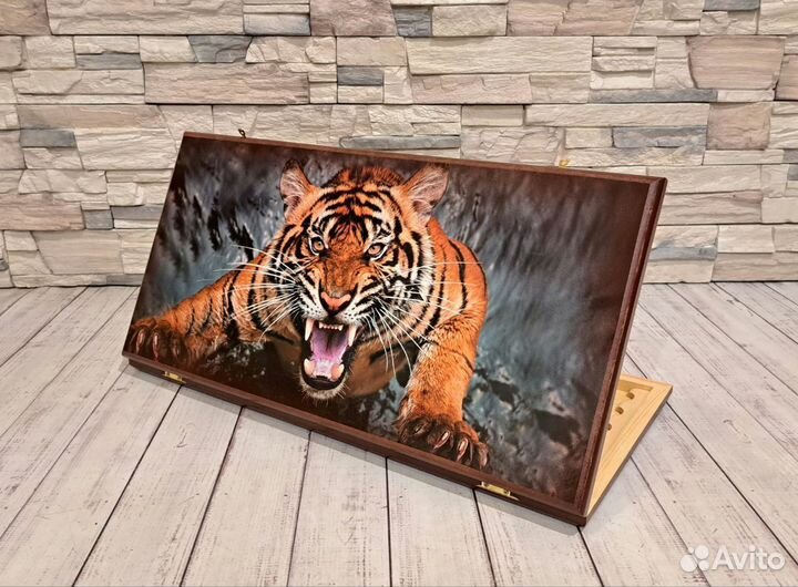 Нарды фирменные Тигр оскал