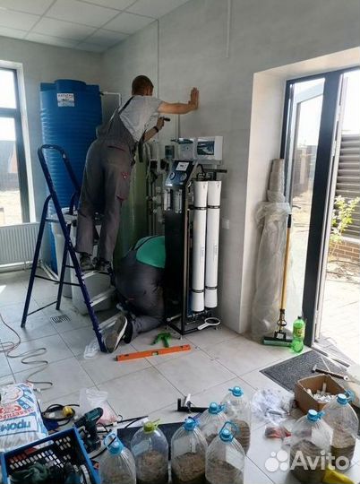 Фильтр для очистки воды из скважины. Осмос ROL-500