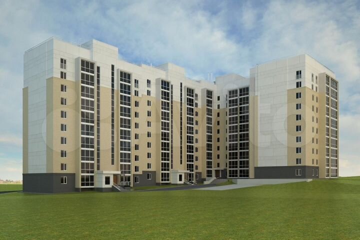 2-к. квартира, 66,3 м², 4/10 эт.