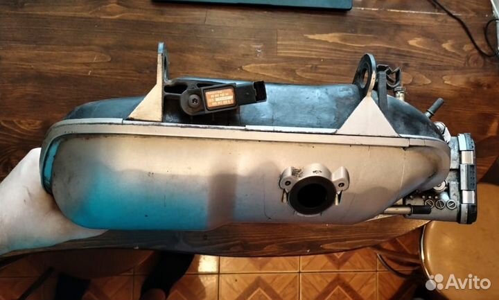 Впускной коллектор, дроссельная заслонка пежо 607