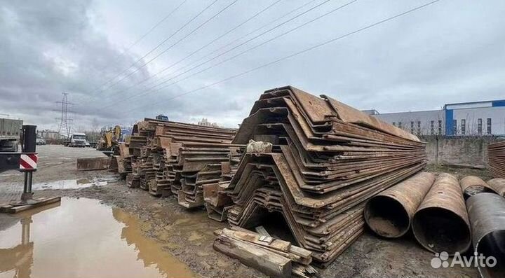 Шпунт Ларсена / аренда погружение шпунта