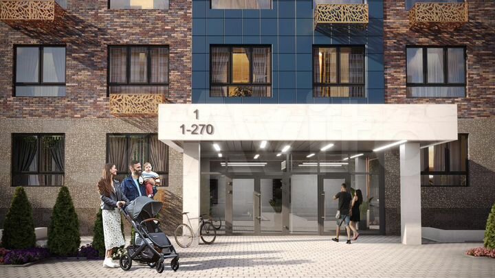 2-к. квартира, 59,7 м², 20/25 эт.