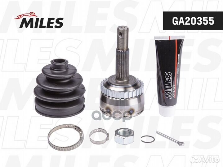 ШРУС opel corsa 1.0 96-00 нар.(ABS) GA20355 Miles