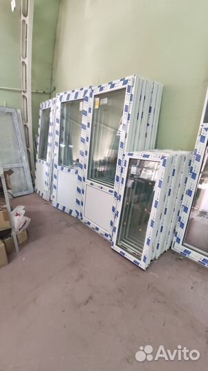 Готовые окна 599х1200 мм