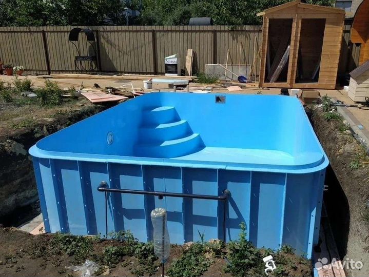 Пластиковый бассейн
