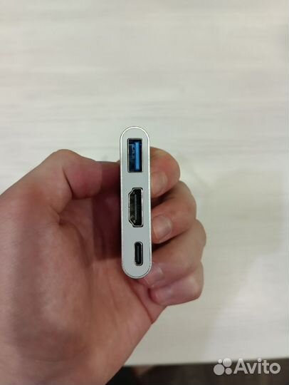 Переходник type c на USB, hdmi и type c
