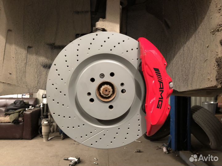 Тормозной диск W166, 167 6.3 AMG