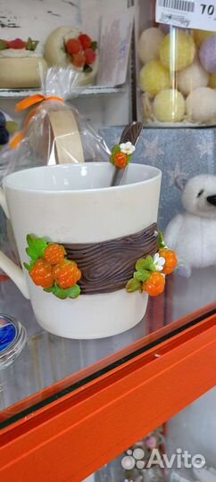 Набор кружка с ложкой